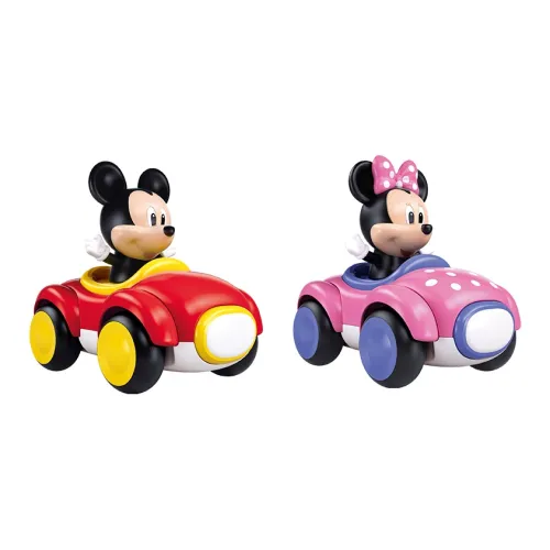 Disney Mickey Mouse Minnie Mouse Деревянный INERTIA Тянущий Спина Игрушка Glider