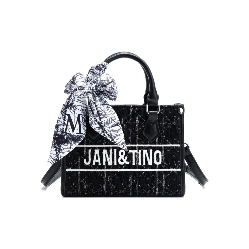 JANITINO ПУ (полиуретан) Сумка на одно плечо Женская Черная