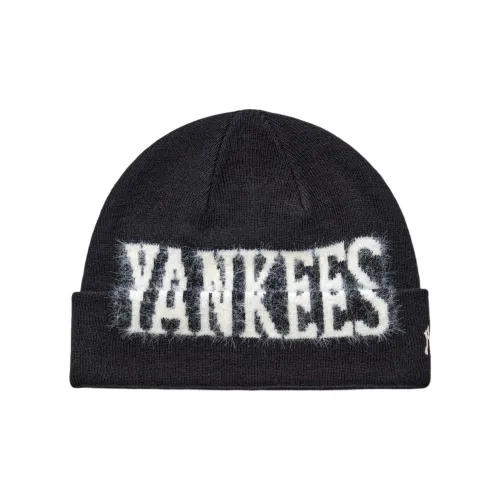 MLB Акриловые шапки-бини унисекс черного цвета