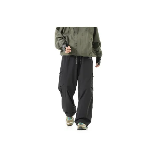 LINGHANGLUOTUO Карго-брюки Унисекс