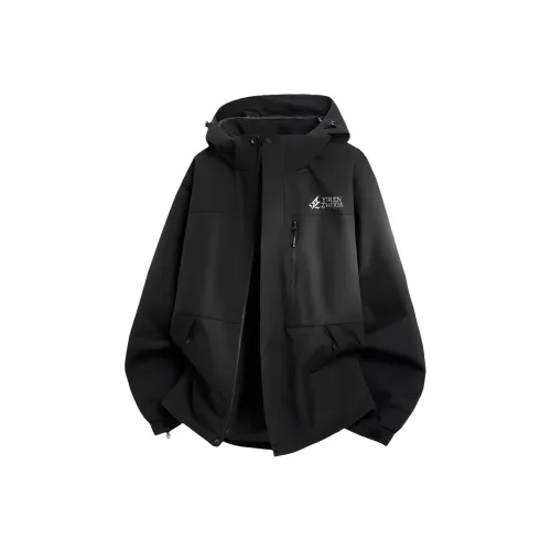 Под одним человеком Ветрозащитный Устойчивый к истиранию Термический Водоотталкивающий Ветровка Унисекс