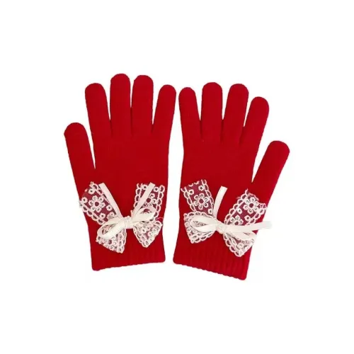 VERENA REINE Плюшевые пряжа перчатки женские