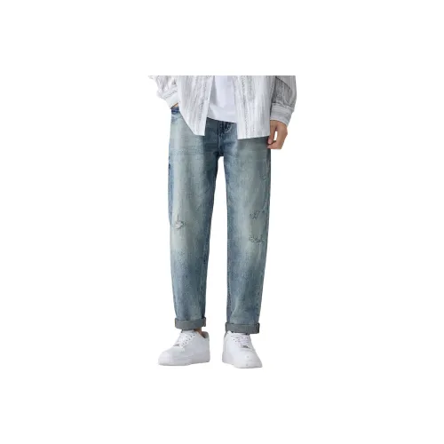 FAIRWHALE Wind Style Collection Джинсы Унисекс