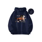 Темно-синий, флисовая подкладка