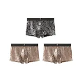 [100% cotton, дышащий] Черный + Коричневый + Коричневый