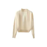 Коричневый козий кашемир