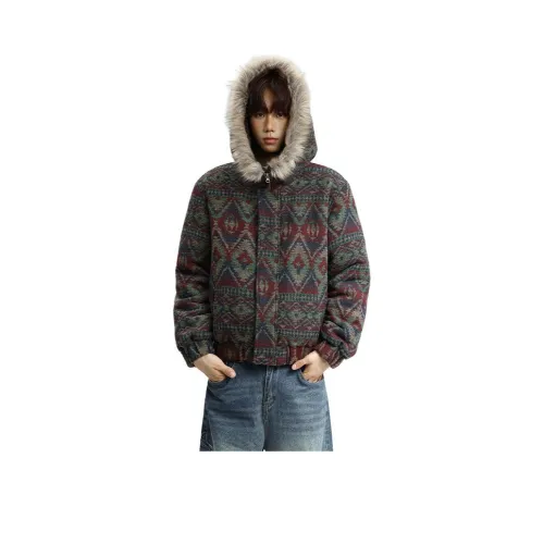 AOPAISHARK Хлопковый пуховик унисекс