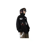 Черный с флисовой подкладкой