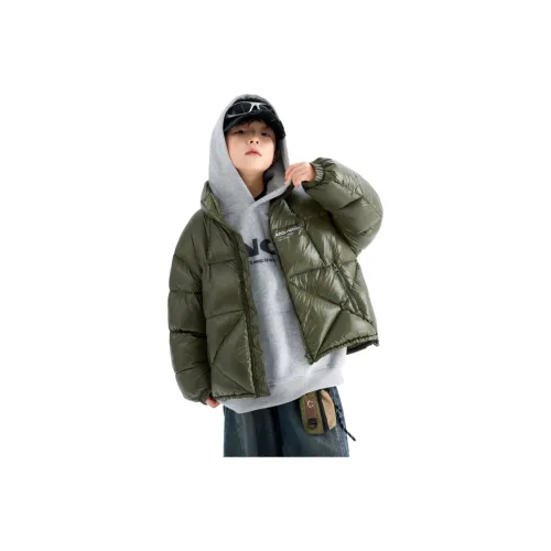 GOYN Оливково-зеленый Школьный возраст Пуховики