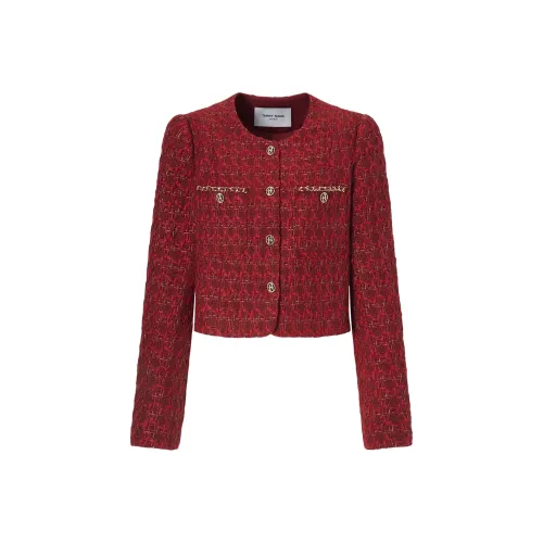 TAMMY TANGS Красный Женские Куртки