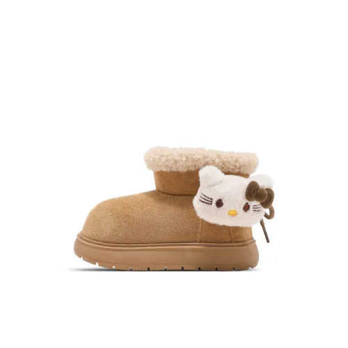 Sanrio x Hello Kitty Устойчивые к истиранию Термоботинки Высокие Insulated для детей