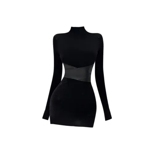 DITB Длинное платье с длинными рукавами женское