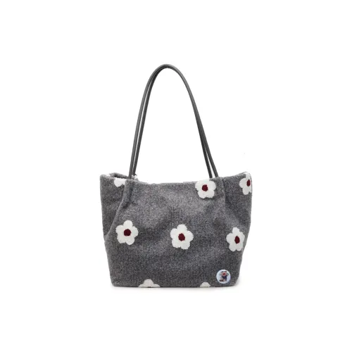 XIAOZHUBANNA Шерстяная сумка через плечо стандартная женская многоцветная