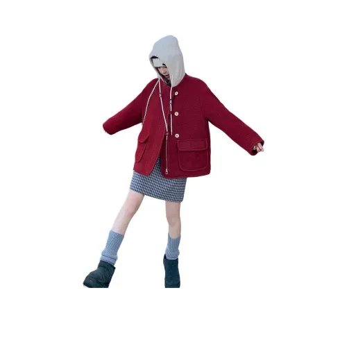 LAOYECHE Бархат Feel Пальто Женское