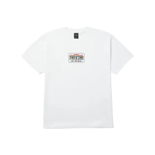 HUF co-brand x Thrasher Co Бренд Fw25 T-Shirt Унисекс