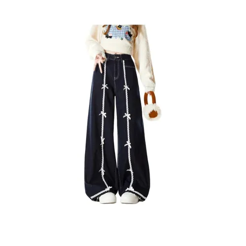 BEAR UNION Темно-синие женские джинсы