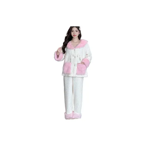 AHRTB Pink Set Women's Pajama Sets