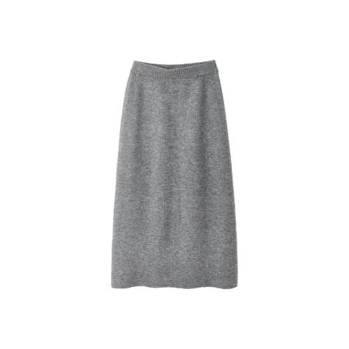 XIANGYING KNIT Длинная Юбка Женская