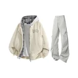 Светло-хаки + Светло-серые штаны