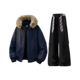 Midnight Blue + Black Pants  
Полночь Синий + Черные Штаны