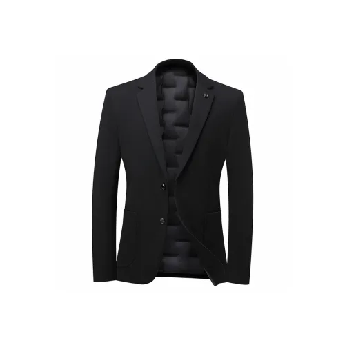 UZXJ Черный Пуховые Подтяжки Унисекс Деловые Костюмы