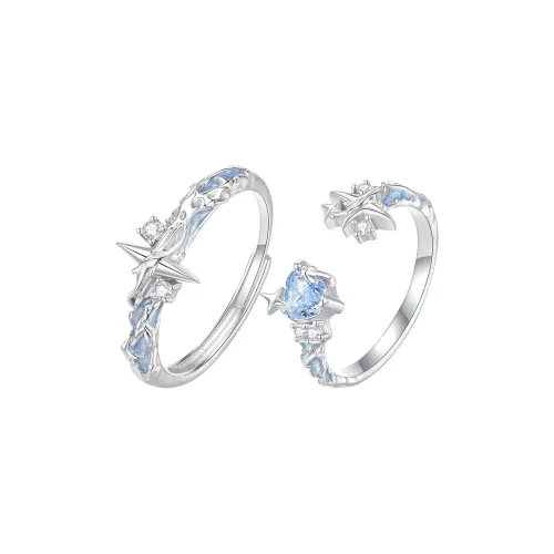 Bosexi Кольца из стерлингового серебра 925 пробы Унисекс