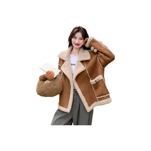 LAOYECHE Бархат Feel Пальто Женское