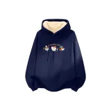 [Шерпа-толстовка] Темно-синий (Tb Соединитель Собака)