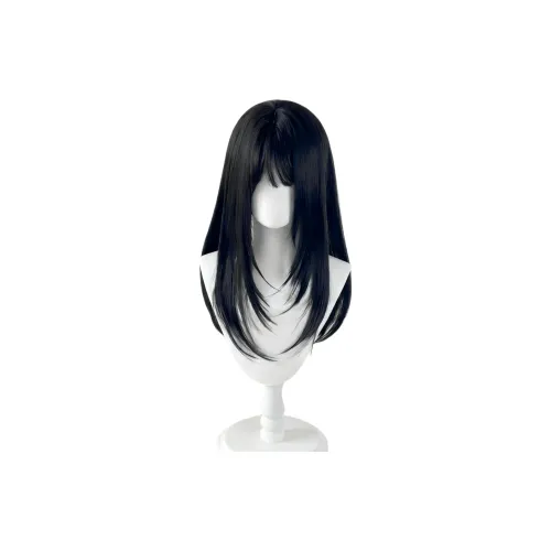 LIANXIANGKE [Маленький Пудинговый] Нет необходимости в сетке для парика высококачественный аниме Лолита повседневный прямой парик из пряди высокой температуры
