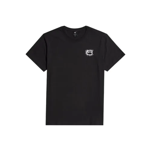 STAR RAW Черная мужская футболка