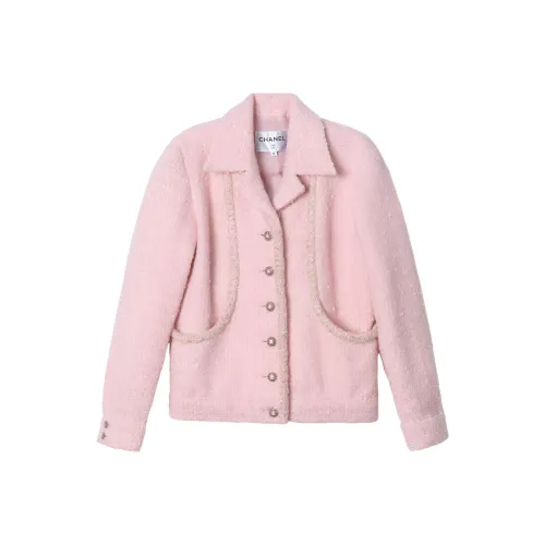CHANEL Куртки и Пальто Женские Розовые