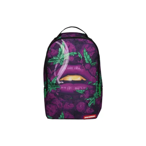 SPRAYGROUND Водонепроницаемый тканевый рюкзак унисекс темно-фиолетовый