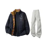 Темно-синие + светло-серые штаны