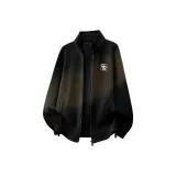 [Двусторонний Бархат] Черный (Логотип на груди с забавной пандой)