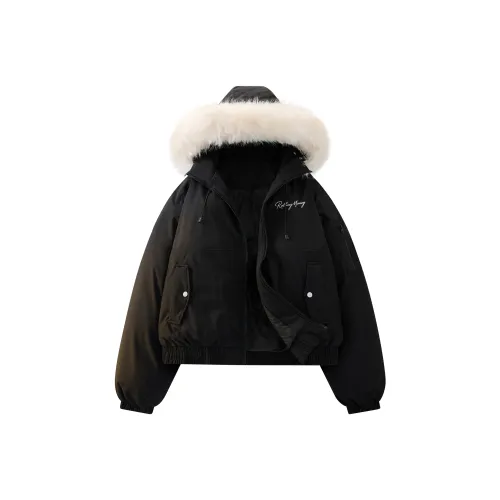 Rolling Money Хлопковый пуховик Унисекс