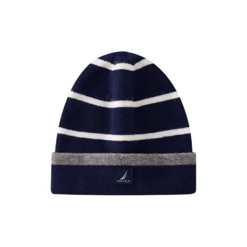 NAUTICA Шапки-бини Детские Темно-синий Белый Серый Синий