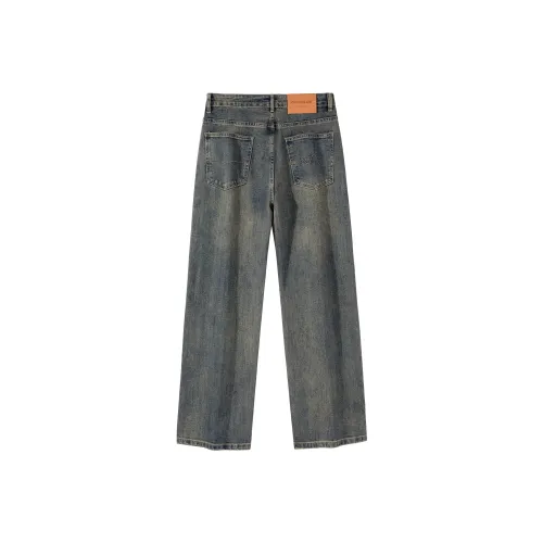 CHOCOOLATE XPB0555 Blue Unisex Jeans CHOCOOLATE XPB0555 Синий Унисекс Джинсы