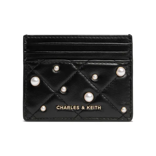 CHARLES KEITH ПУ (полиуретан) Картхолдер Женский Черный