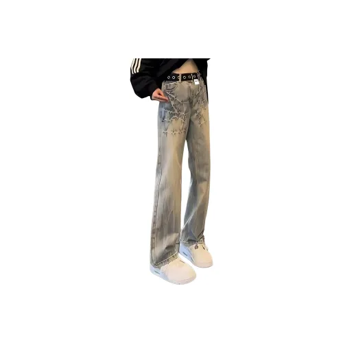 BLACK AT Унисекс Джинсы