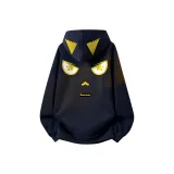 Тяжелый полиэстер-хлопок, темно-синий (с флисовой подкладкой)