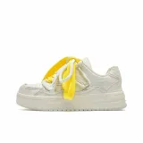 Белый Желтый Шнурки