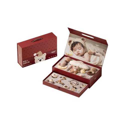 Julebaby Полнолуние Малыш 100 День Новорожденный Подарочный набор Звонящий Колокольчик