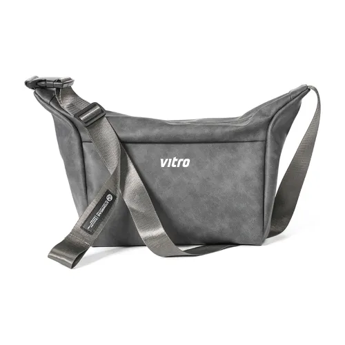 VITRO ПУ (полиуретан) Сумка через плечо Стандартная Унисекс Серый Хаки