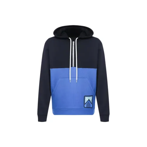 PRADA Синий Черный Унисекс Свитшоты