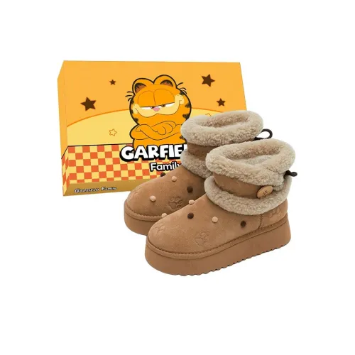 JIAFEIMAOJIAZU Термическое покрытие увеличивающее высоту короткие сноубутсы женские