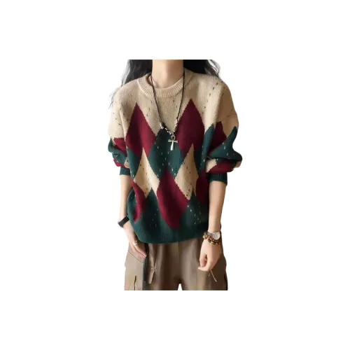 CORNILOT Green Unisex Knitwear