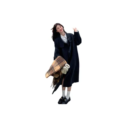 LAOYECHE Темно-серый женский пальто