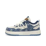 Синий Белый Граффити (с флисовой подкладкой)