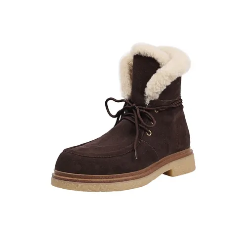 ZUOMILUO 17cm Сноубутсы Женские