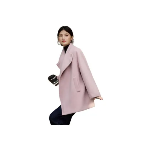 SHANGJING Розовое Женское Пальто